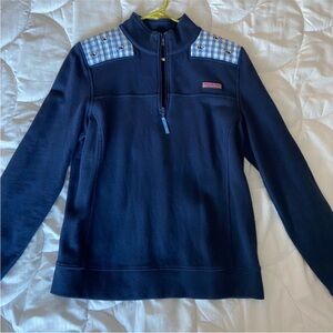 Gingham Whale Shep Shirt